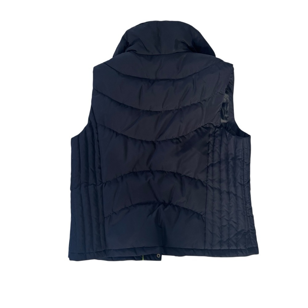 M. Julian Navy Blue Stylish Puffer Vest Women’s XL - Picture 4 of 7
